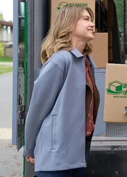 Love Finds You 2026 Aimee Teegarden Wool Jacket