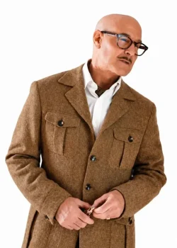 Masterplan 2026 Stanley Tucci Brown Jacket