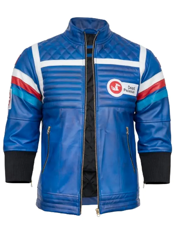 Buy My Chemical Romance Party Poison Leather Blue Jacket