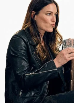 Ransom Canyon Lauren Glazier Black Leather Jacket