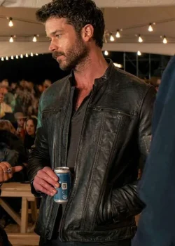 Ransom Canyon S02 Jack Schumacher Black Leather Jacket