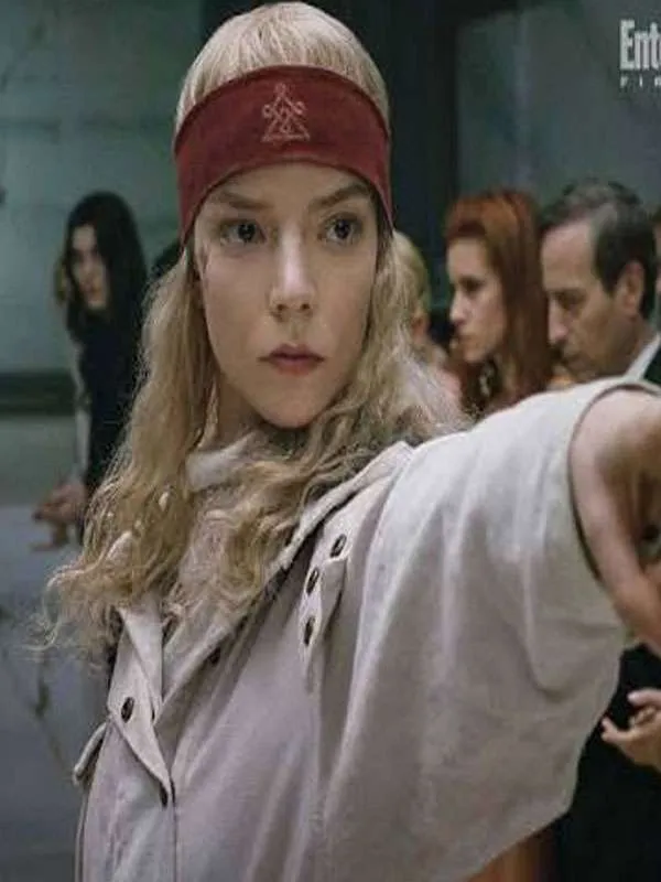 Anya Taylor-Joy Sacrifice 2026 Joan White Jumpsuit Costume
