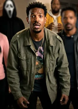 Scary Movie 2026 Marlon Wayans Green Jacket