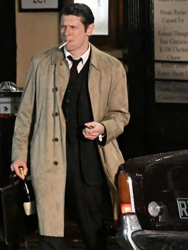 Ink 2026 Jack O’Connell Beige Coat