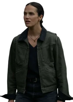 Silo 2026 Charlotte Keene Green Cotton Jacket