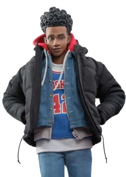 Spider-Man Across the Spider-Verse Miles Morales Black Jacket