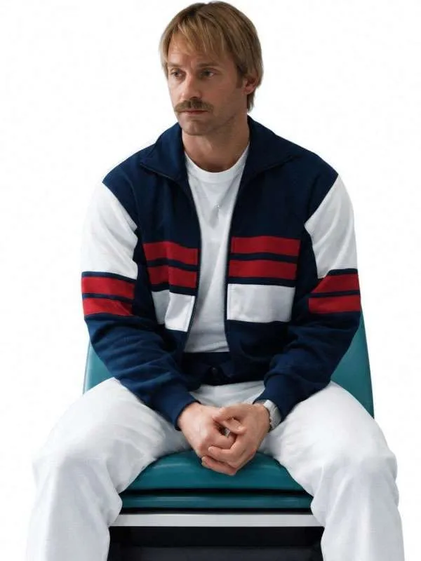 Mr. Irrelevant 2026 David Corenswet Blue Track Jacket