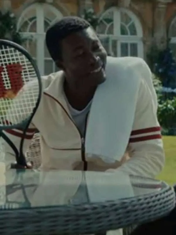 Benjamin Clémentine TV Series The Gentlemen 2026 Nanny White Track Jacket