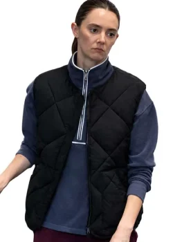Ted Lasso S04 Alice Chilton Black Quilted Vest