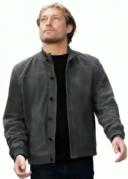 The Gentlemen S02 Freddy Horniman Grey Suede Jacket