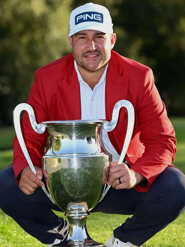 Omega European Masters 2026 Thriston Lawrence Red Blazer