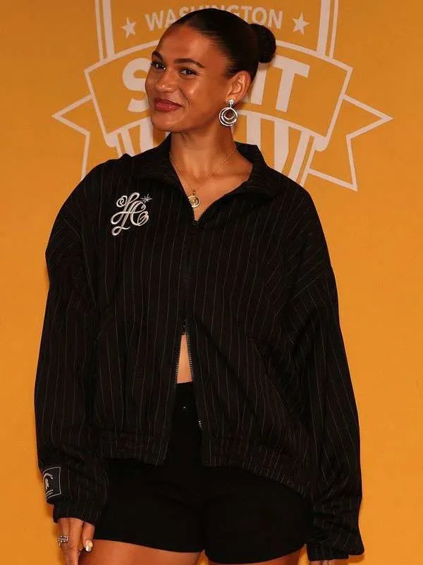 Trinity Rodman US Open 2026 Black Track Jacket