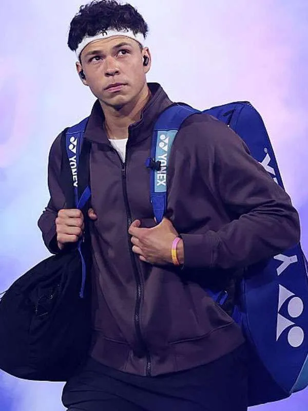 Ben Shelton US Open 2026 Brown Track Jacket