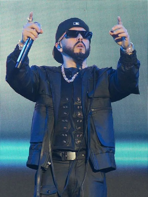 Buy Venezuela Benefit Concert 2026 Yandel Black Hooded Jacket
