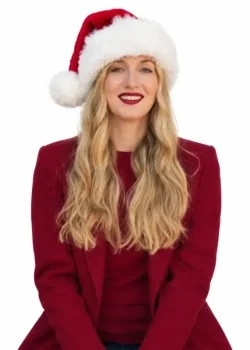 A Very Merry Breakup Elizabeth Guest Burgundy Blazer