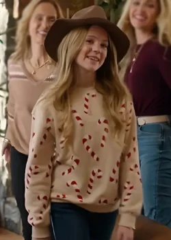 A Wild West Christmas Liv Nelson Printed Sweatshirt