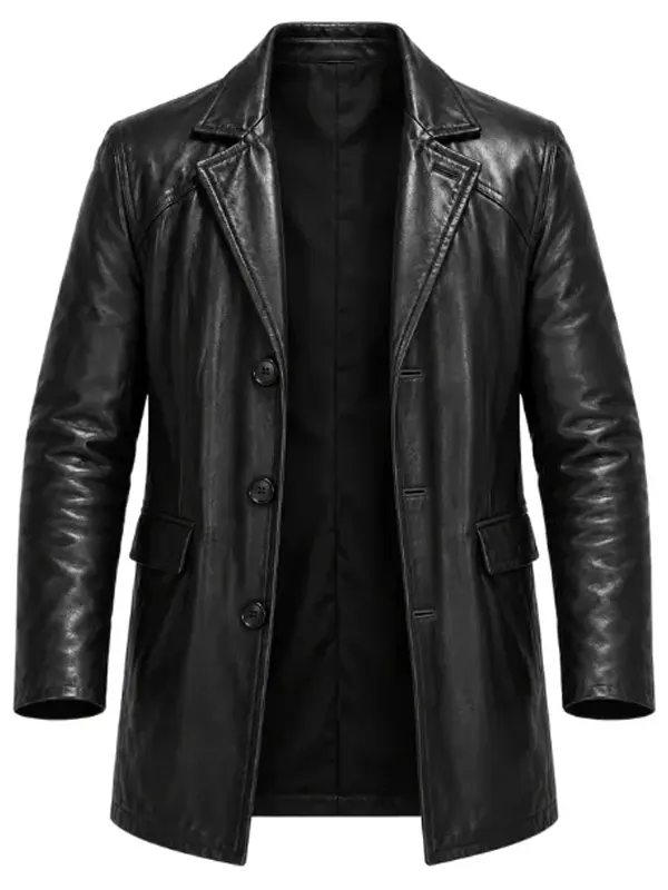 I Play Rocky 2026 Sylvester Stallone Black Leather Blazer