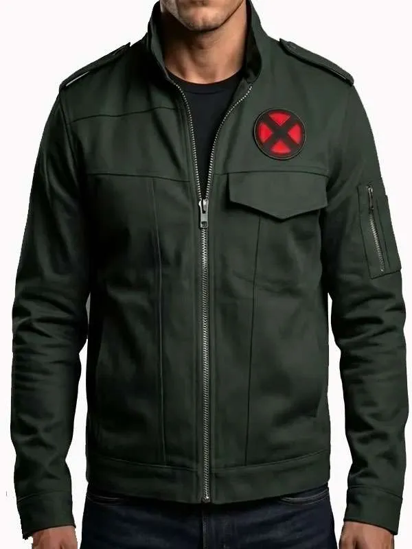 Patrick Stewart Avengers Doomsday 2026 Professor Charles Xavier Black Jacket