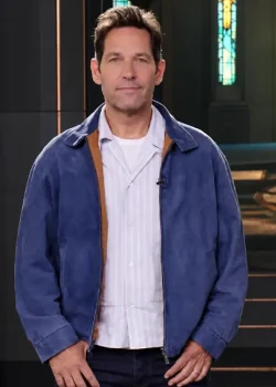 Avengers Doomsday Promo 2026 Paul Rudd Blue Jacket