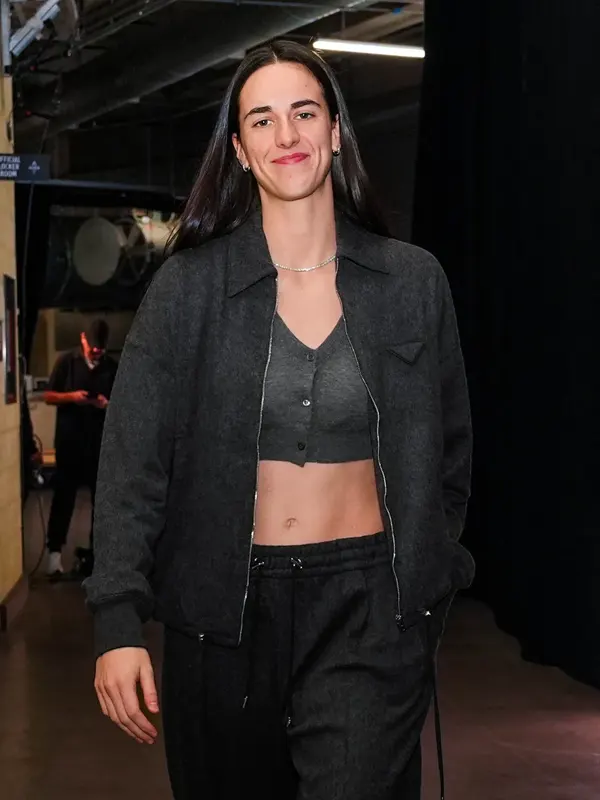 Caitlin Clark 2026 WNBA Black Jacket