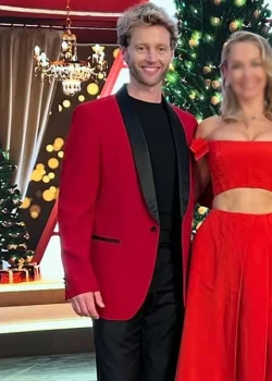 Christmas in the Ballroom Trent Whiddon Red Blazer