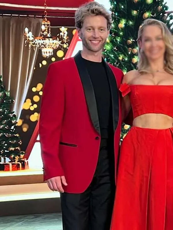Trent Whiddon Christmas in the Ballroom 2025 Ben Sparks Red Blazer