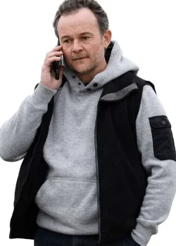 Last Seen 2026 Daniel Henshall Black Vest