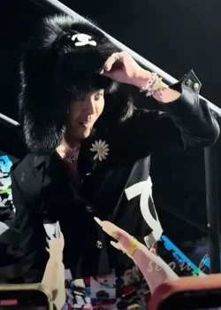 G-Dragon Big Bang World Tour 2026 Black Jacket