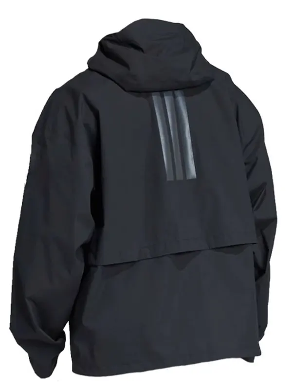 Harry Styles NYC 2026 Black Windbreaker Jacket
