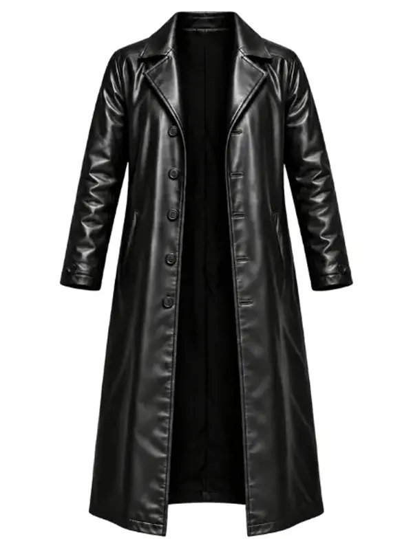 The Grim Rapper 2026 Lamarr Mattison Leather Coat