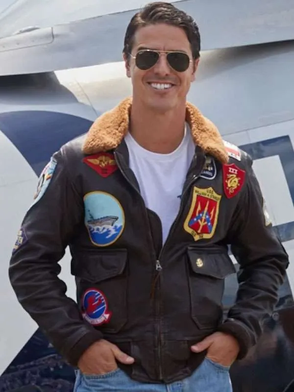 Tom Cruise Mavericks Top Gun Jacket