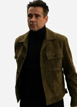 Patient Zero 2026 Colin Farrell Brown Jacket