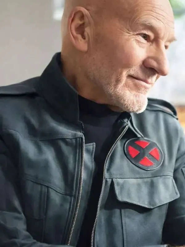 Avengers Doomsday 2026 Patrick Stewart Black Jacket