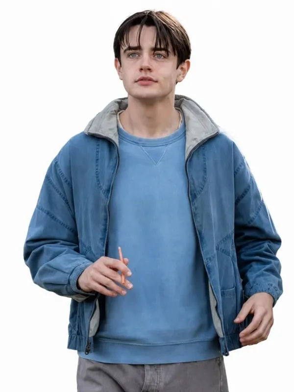 Movie Sunny Dancer 2026 Jake Blue Cotton Jacket