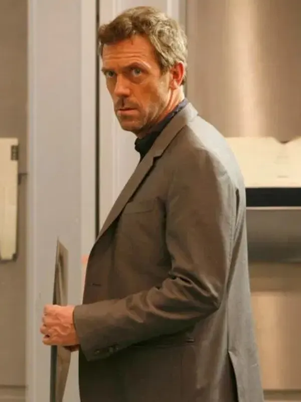 The Wanted Man 2027 Hugh Laurie Grey Blazer