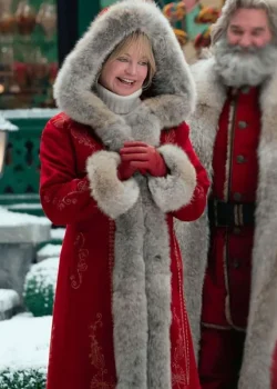 The Christmas Chronicles Goldie Hawn Red Coat