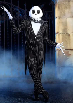 The Nightmare Before Christmas Jack Skellington Black Costume