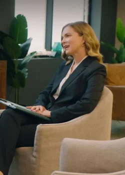 There’s No Place Like Christmas Cindy Busby Black Blazer