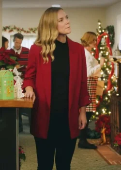There’s No Place Like Christmas Cindy Busby Red Blazer
