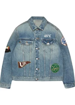 UFC Okhlana City Blue Denim Jacket