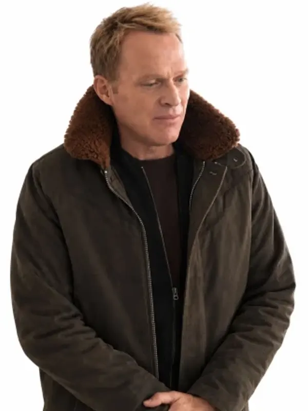 Paul Bettany TV Series VisionQuest 2026 Vision Brown Cotton Jacket