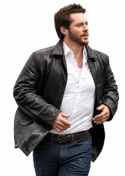 Yaga 2026 Noah Reid Black Leather Jacket