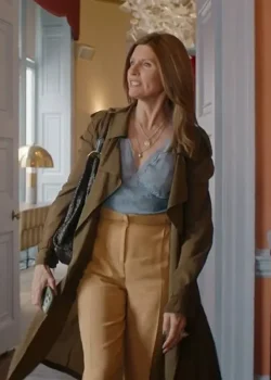 Youth 2026 Sharon Horgan Brown Trench Coat